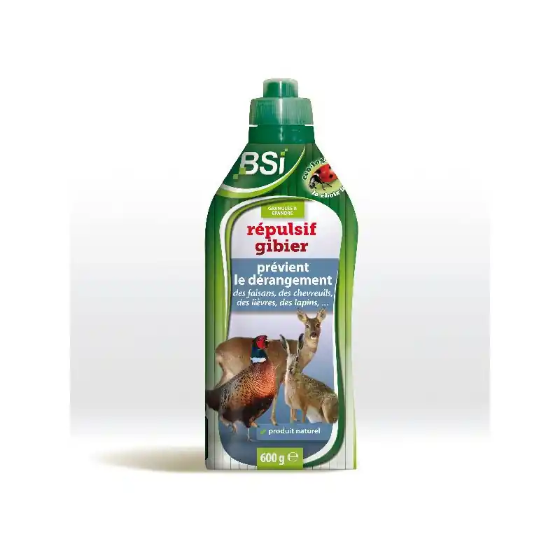 RépuGibier - Repulsif Naturel Efficace pour Éloigner le Gibier en Zone Agricole et Jardin BSI Bon Marché