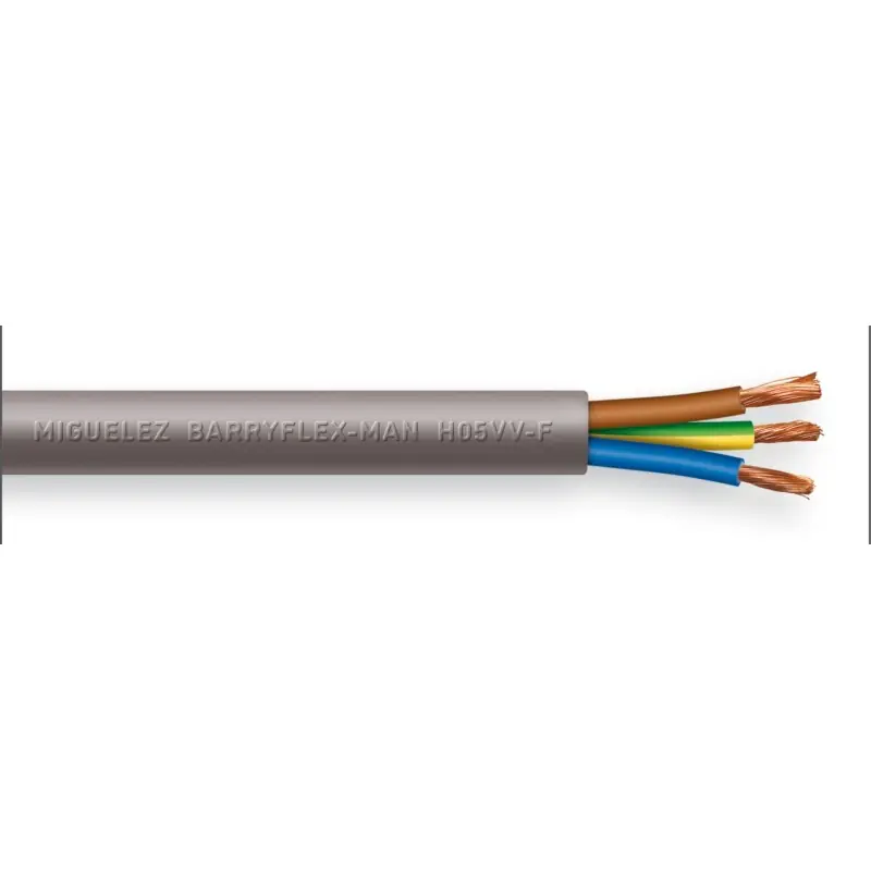 Top Vente CÂBLE HO5VV-F 3G2.5 GRIS 50M – MIGUELEZ