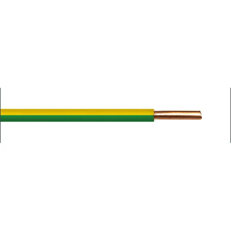 Usine Directe CÂBLE HO7V-U 1×2.5 JAUNE/VERT 10M – MIGUELEZ