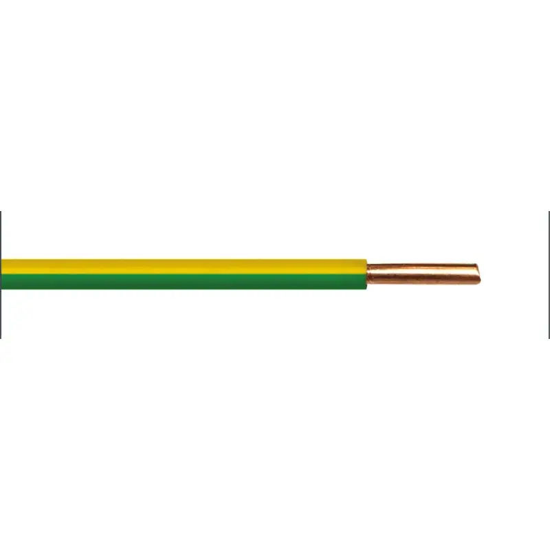 CÂBLE HO7V-U 1×1.5 JAUNE/VERT 100M – MIGUELEZ Solde