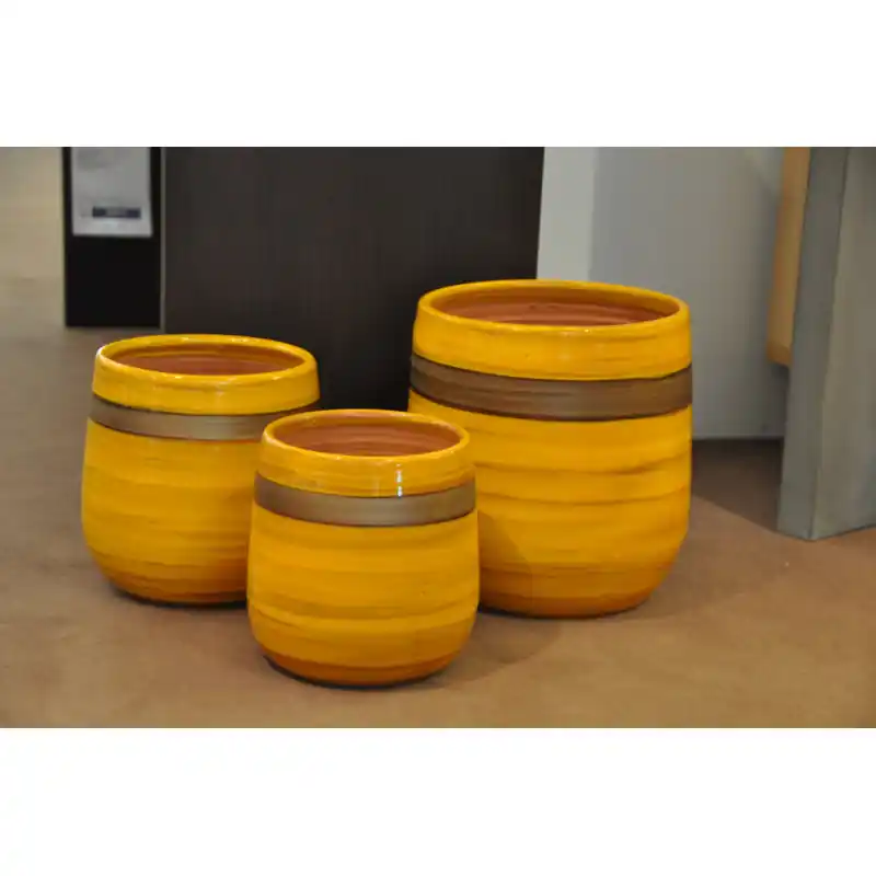 Bon Plan Pot saintropp ibiza sunshine d20 h21, poterie d‘albi, déco