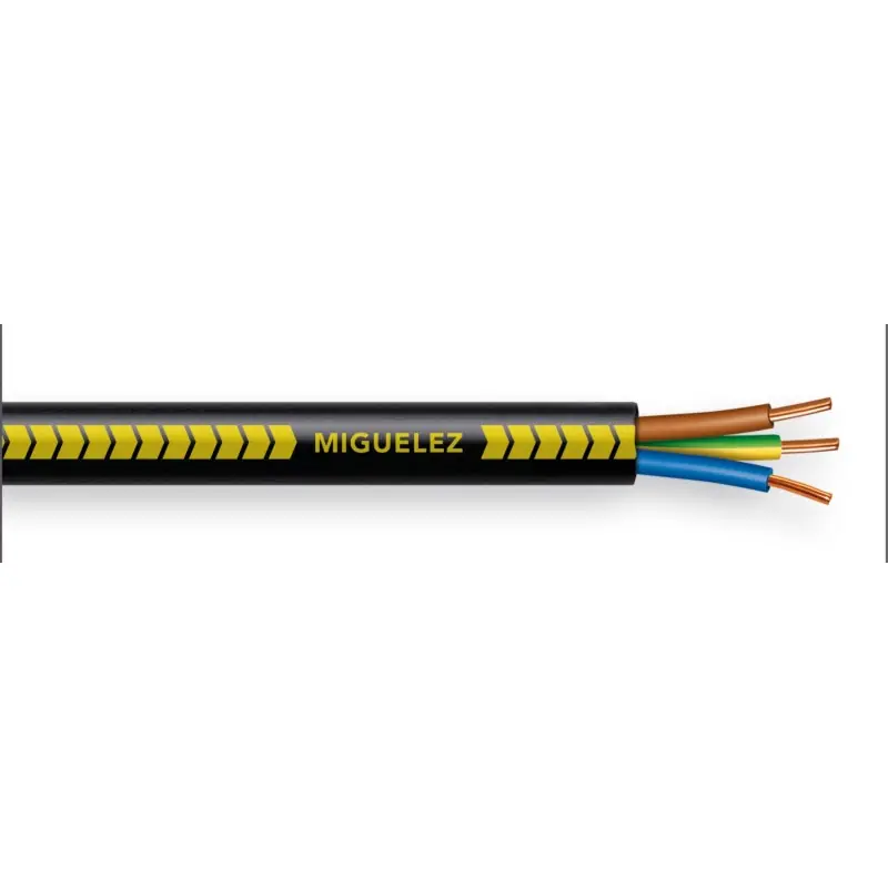 CÂBLE U-1000 R2V 3G2.5 NOIR 25M – MIGUELEZ Bon Marché