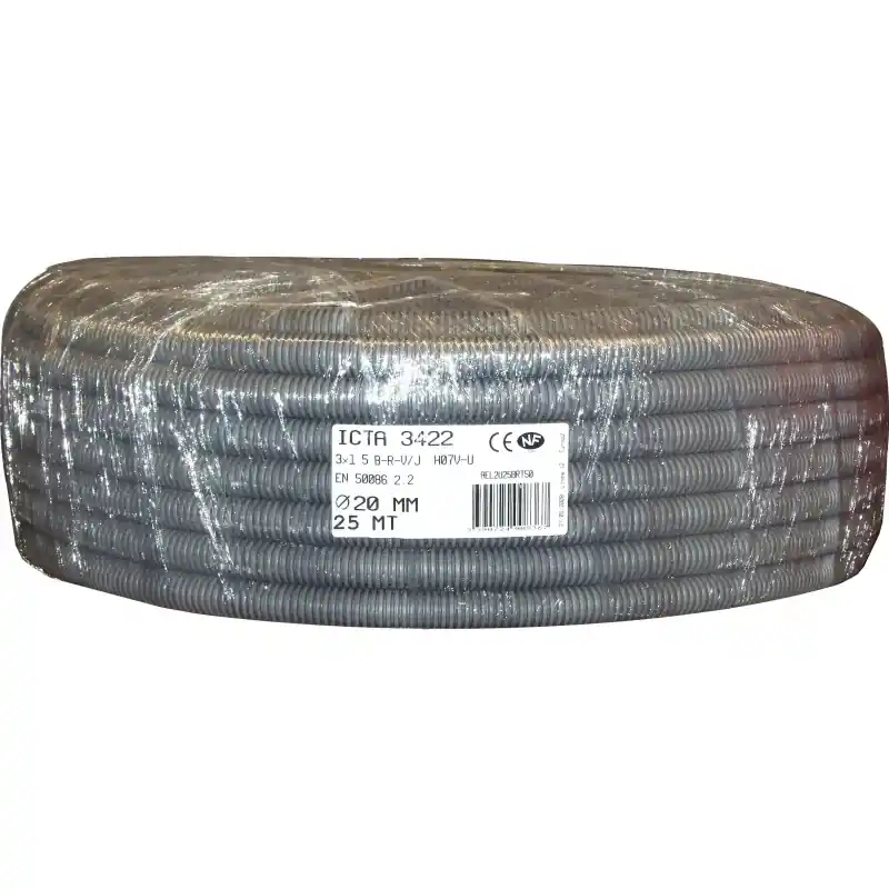 Offre Exclusive GAINE ICTA PREFILEE 3X1.5MM. D16 ROULEAU DE 25 M
