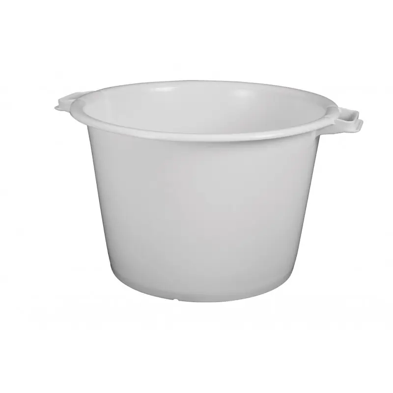 Seulement Aujourd'hui BAQUET ALIMENTAIRE ROND 55L - ALUMINIUM ET PLASTIQUE