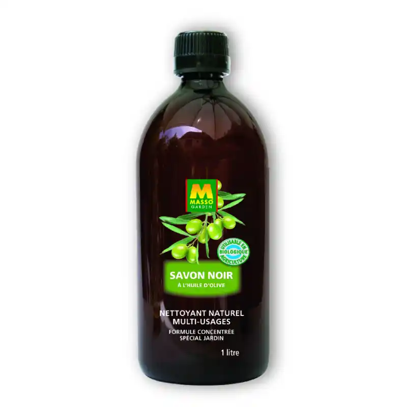 Dernière Chance Savon Noir Concentré 1L – Uab Masso Garden, Écologique et Efficace pour votre Jardin