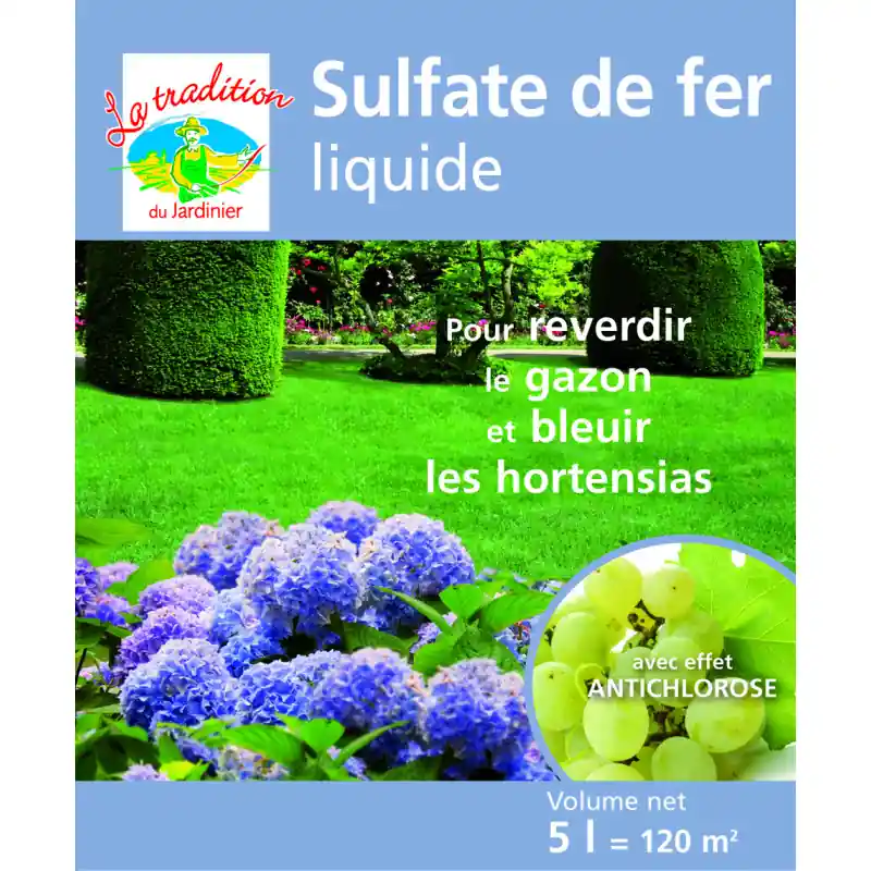 Quantité Limitée Sulfate de fer liquide 5l