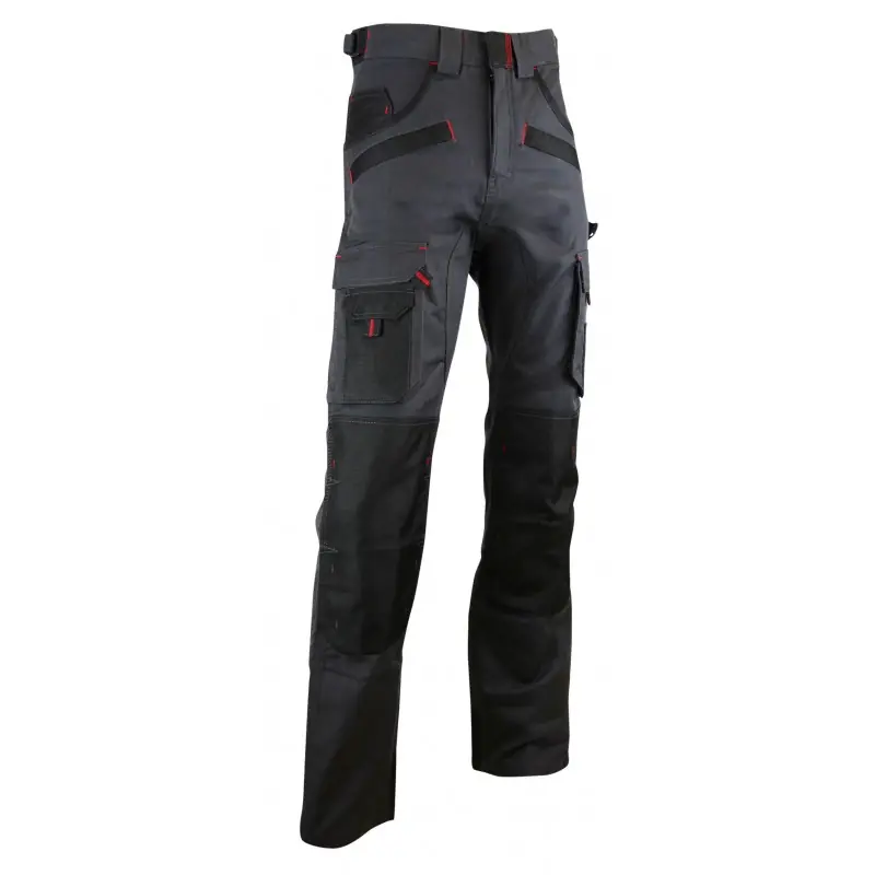 PANTALON DE TRAVAIL ARGILE GRIS MIXTE - LMA Achat Immédiat