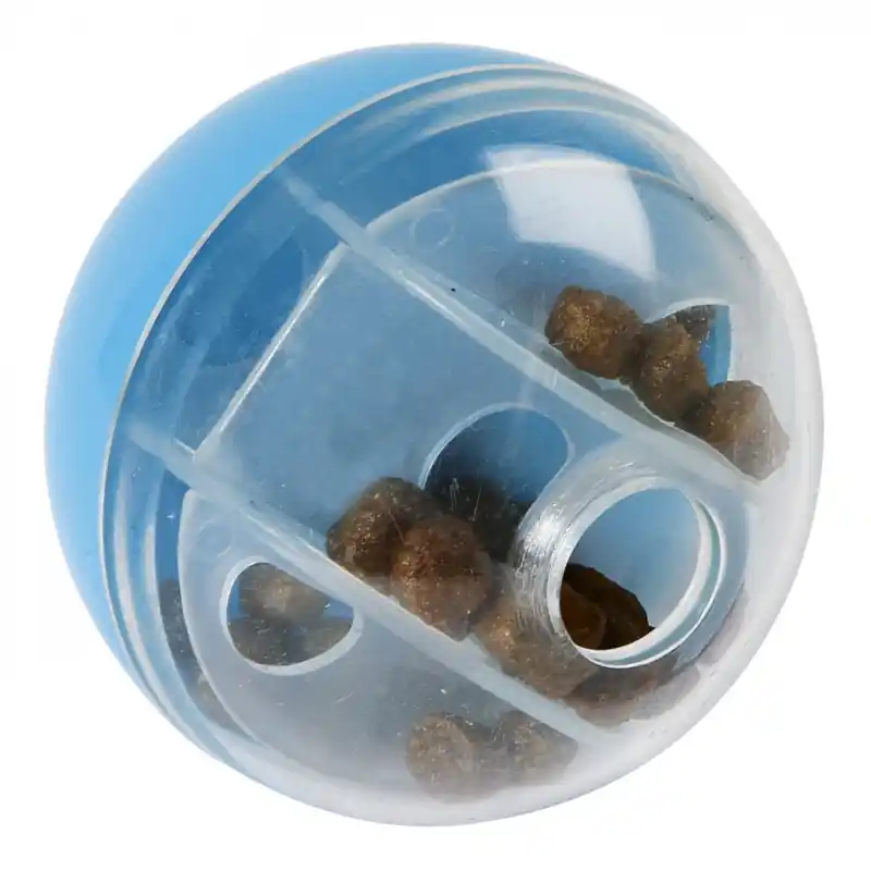 Commander Maintenant SNACKBALL POUR CHAT DIAM 5 CM. COLORIS BLEU
