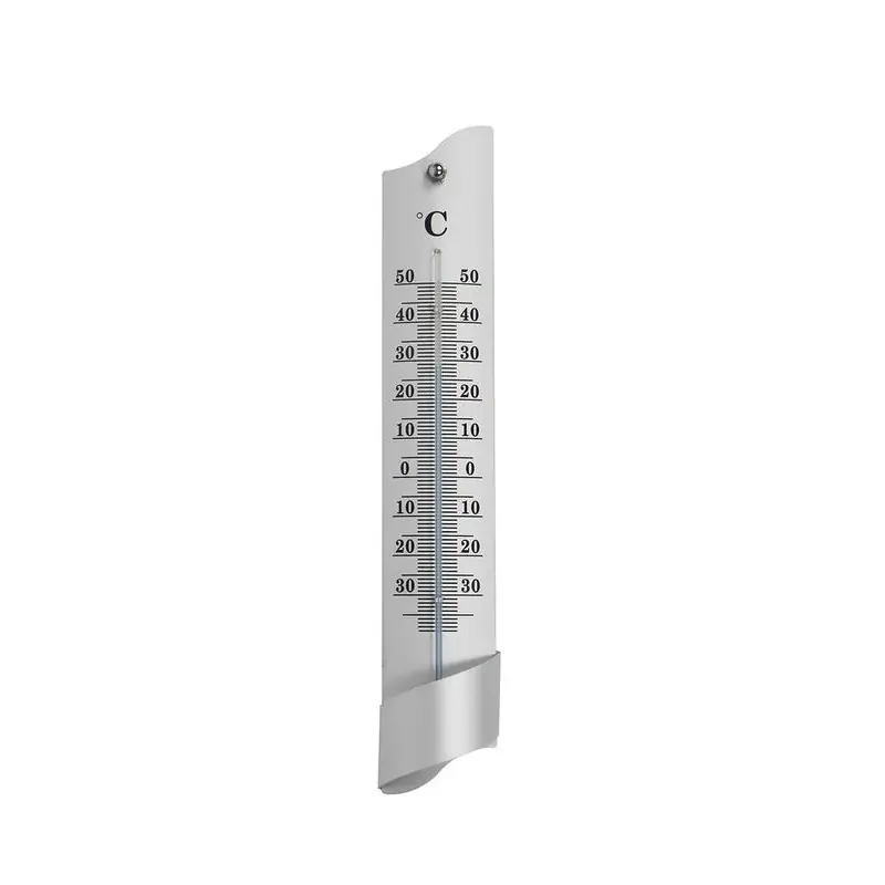 Expédié Aujourd'hui Thermometre aluminium oblique 22 cm