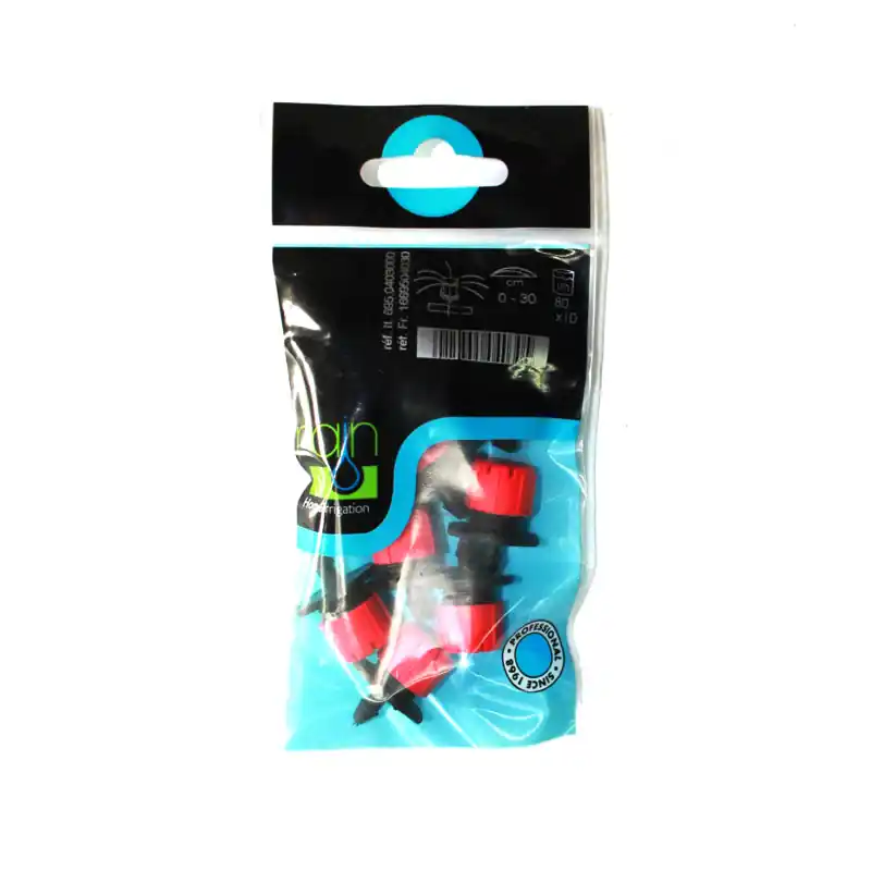 Marque Goutteur Réglable 0 à 80 l/h - Pack de 10 Goutteurs pour Irrigation Efficace