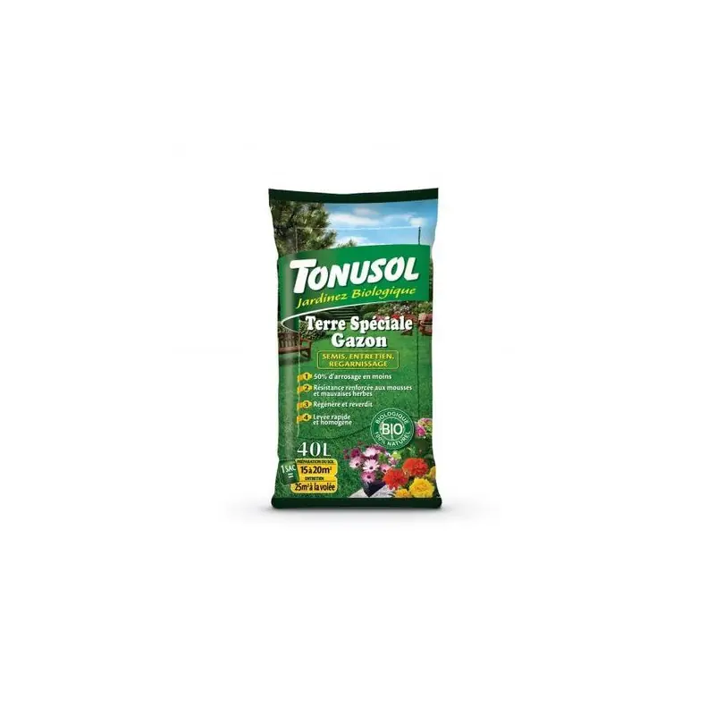 Terre Speciale Gazon 40L Tonusol Soldes