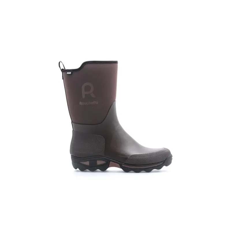 Demi Botte Clean Garden Marron 44 - Confort et Style pour le Jardinage Offre Exclusive