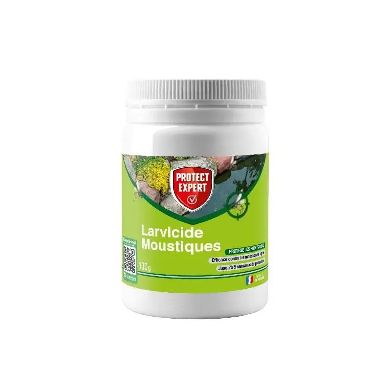 Larvicide Biologique Anti-Moustiques 100g - Solution Naturelle Efficace Prix Cassé