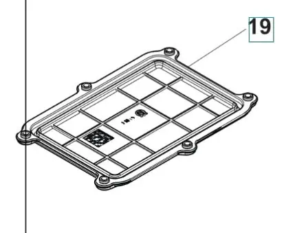 Prix Promo Couvercle Batterie – Y compris le joint 5367779-01