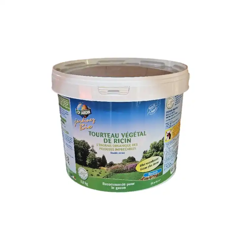 Tourteau de Ricin 3,5 kg - Fertilisant Naturel pour Plantes et Jardins Nouveauté