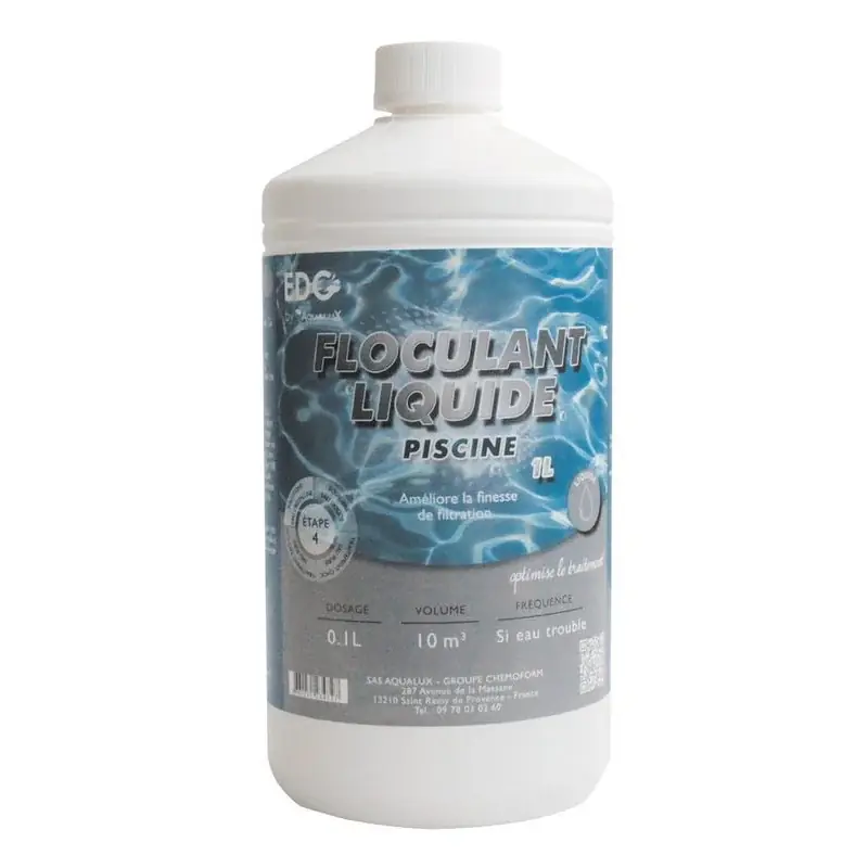FLOCULANT PISCINE LIQUIDE 1L Offre Du Jour