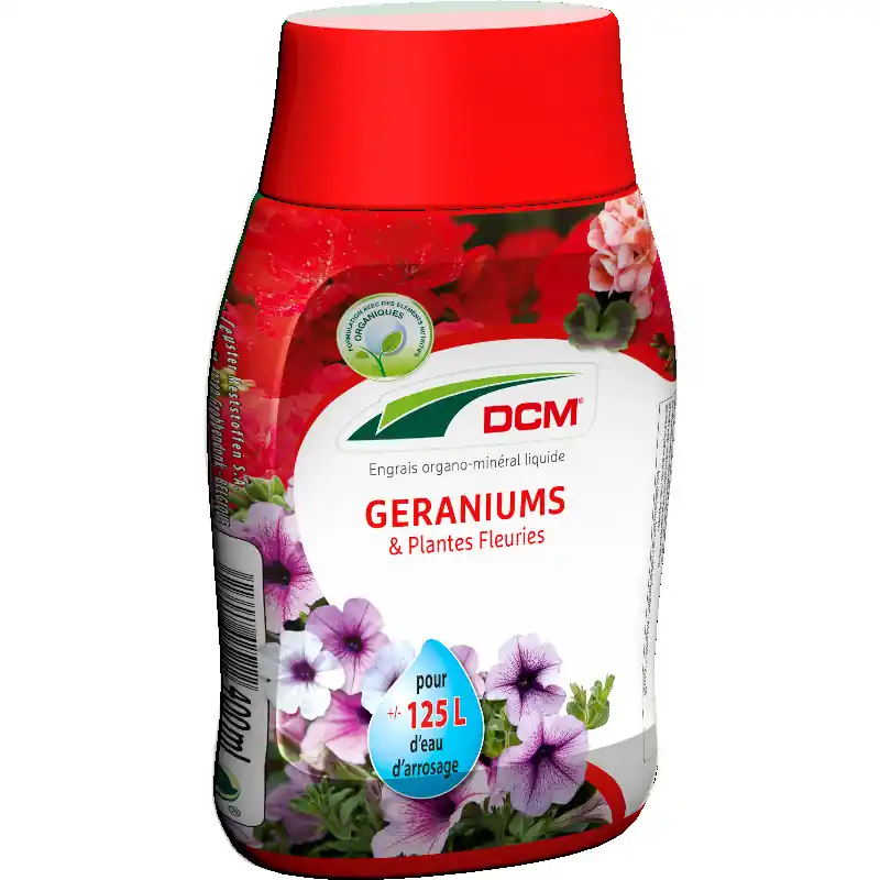 Nouveauté /ENGRAIS LIQUIDE GERANIUM - 0,4 L