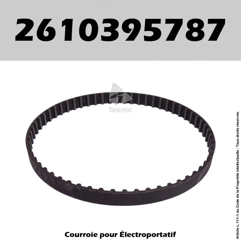 Promotion Saisonnière Courroie Skil 2610395787 – 7640MA, 7650A