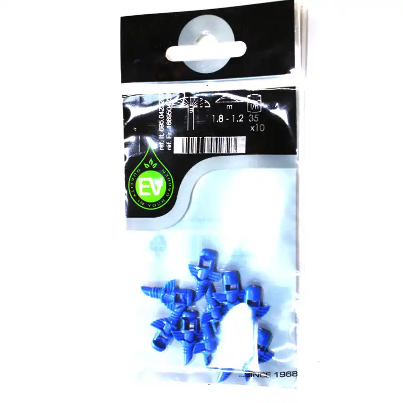 Prix Cassé Mini Jet 360° – Paquet de 10 – Portée 2,6M – Débit 22L/H pour Arrosage Précis