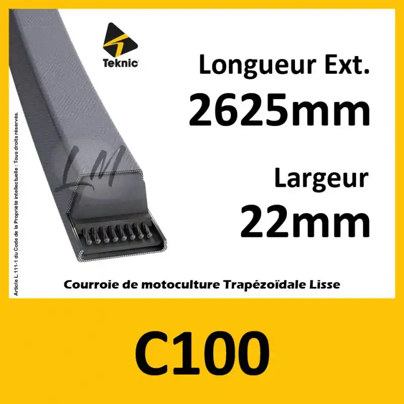 Affaire À Saisir Courroie C100 – Teknic