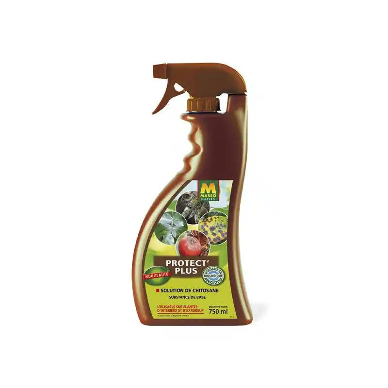 Certifié Maladies Protect Plus 750 Ml - Solution Efficace pour Jardin et Plantes
