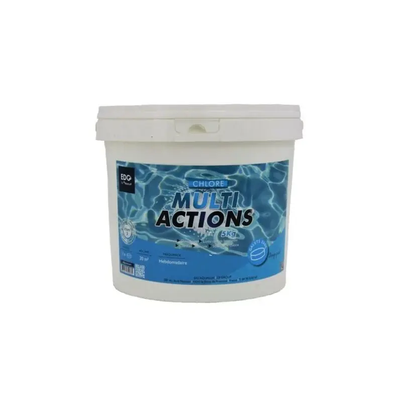 Expédié Aujourd&rsquo;hui Chlore Multiactions Galets 250G Seau De 5Kg