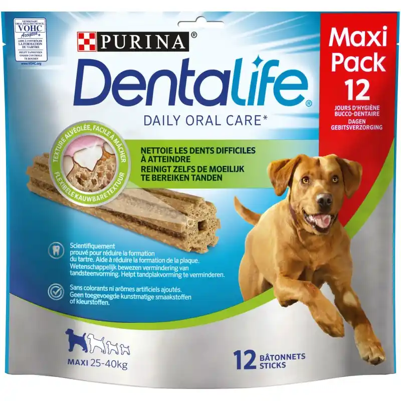 BÂTONNETS À MÂCHER CHIENS GRANDE TAILLE – DENTALIFE Pas Cher