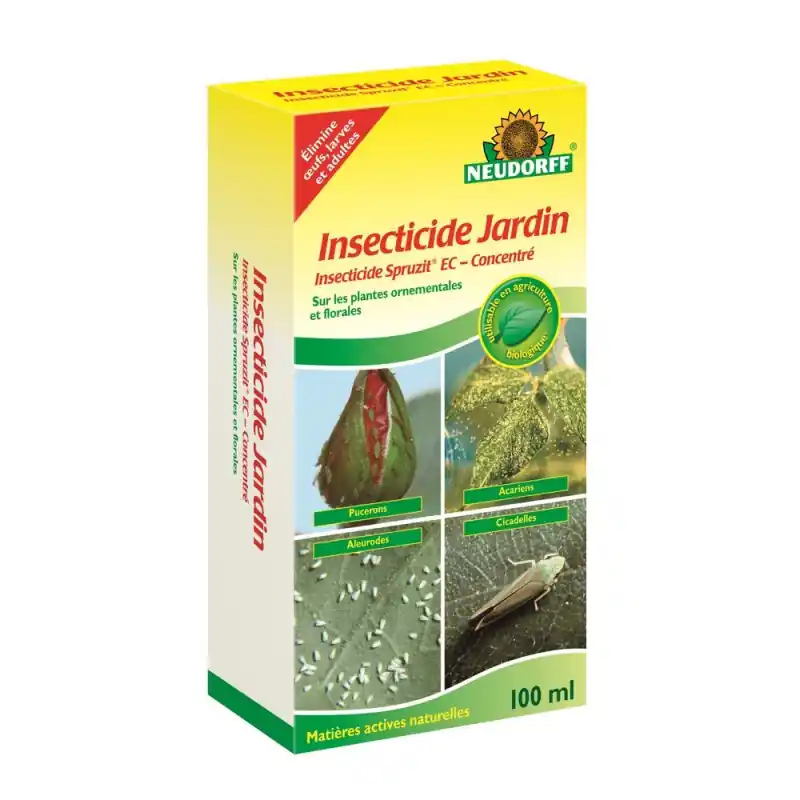 Insecticide spruzit 100ml – efficace contre pucerons et cochenilles Produit De Marque