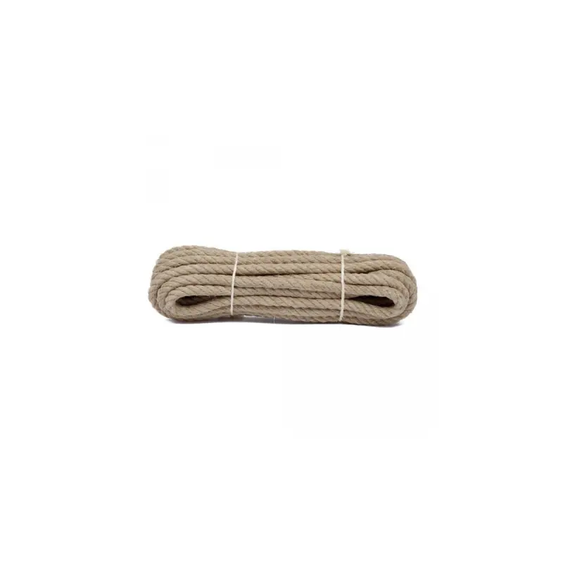 Chanvre naturel 10mm 10m vrac avec collier pour accessoires écologiques Bon Plan