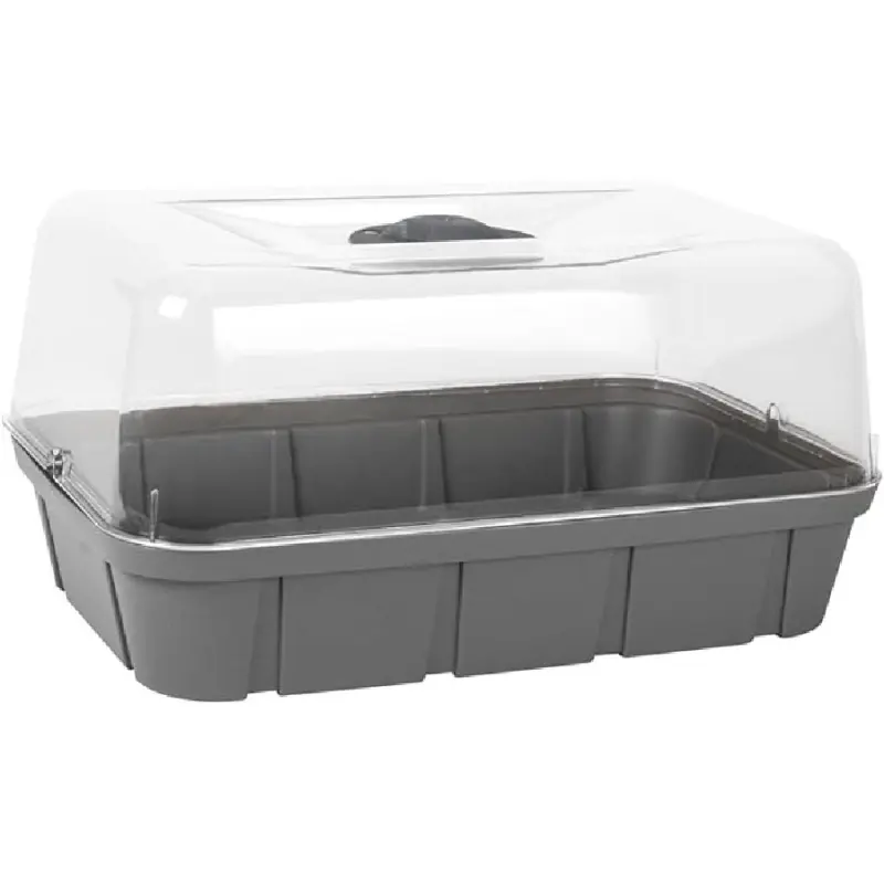 Meilleur Prix Mini Serre de Culture Anthracite 39cm – Idéale pour Plantes et Semis