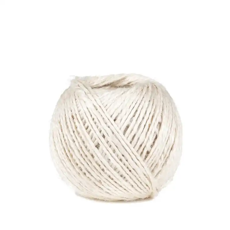 Super Prix Pelote de jute blanchi 150m pour couture et artisanat