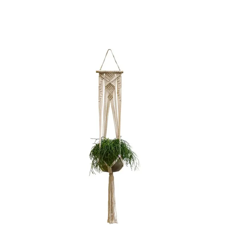 Macramé Mur Blanc 110 cm – Décoration Murale Élégante et Artisanale Marque