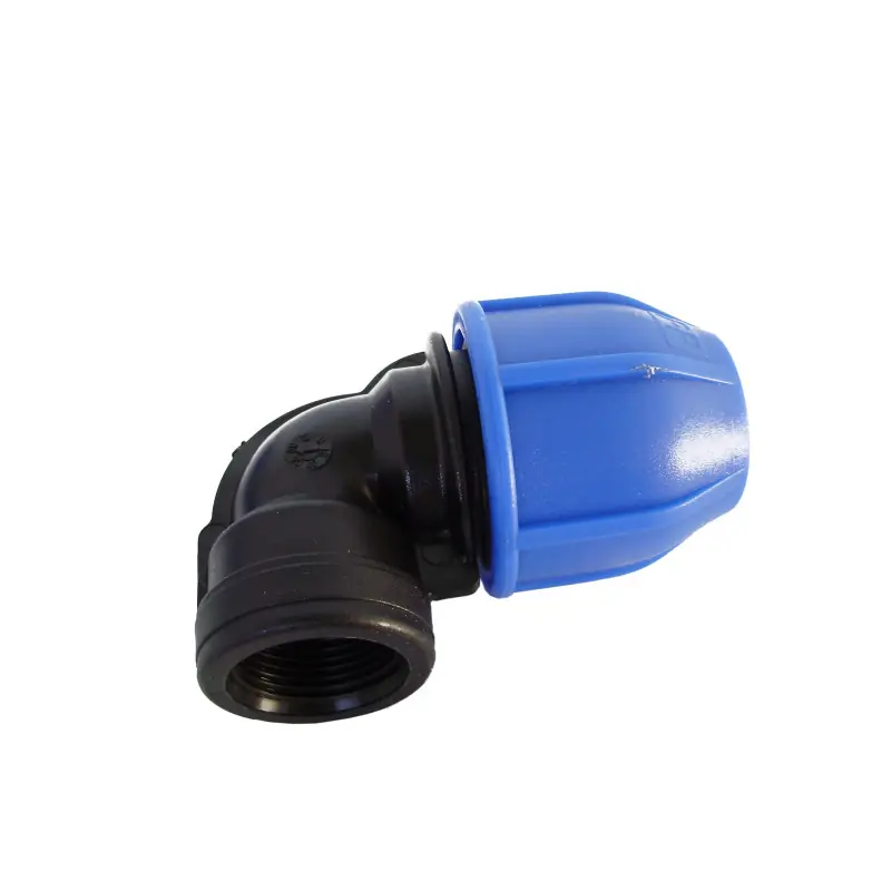 Manchon Coude 16B D25 Femelle 3/4 – Raccord PVC Durable et Résistant Réduction