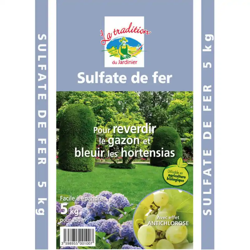 Remise Sulfate de fer granule uab 5kg