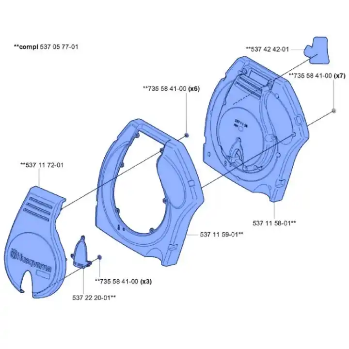 Usine Directe Couvercle Kpl 5370577-01
