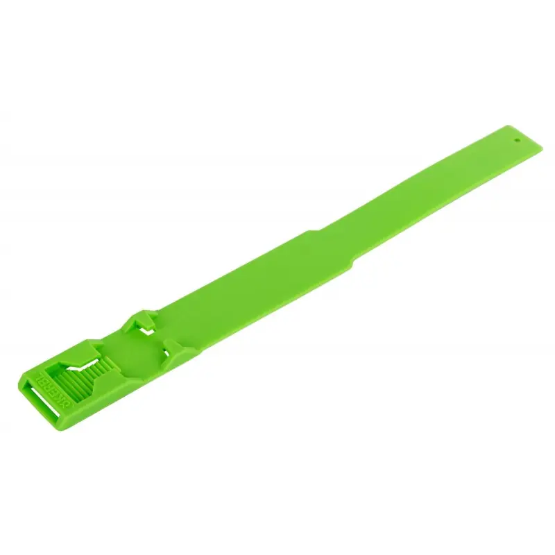 BRACELET PLASTIQUE VERT Promotion Saisonnière