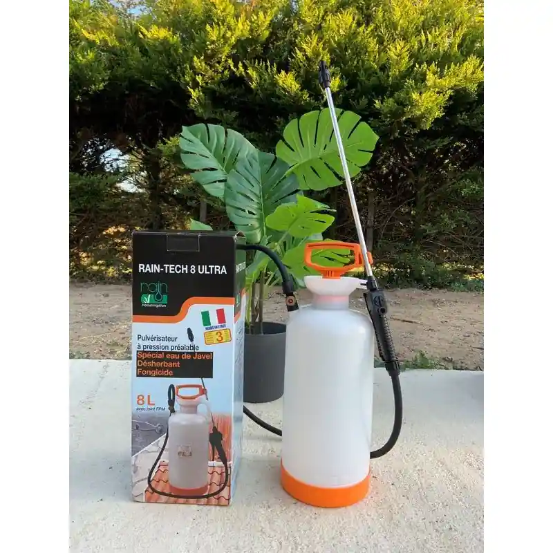 Acheter Direct Pulvérisateur Rain-Tech 8 Ultra Spécial Eau de Javel – Efficacité et Précision