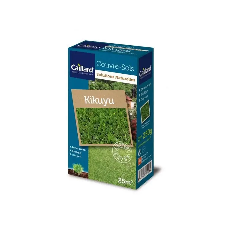 Top Vente Kikuyu Caillard 0,25kg – Graines de Pelouse Écologiques pour Jardin Verdoyant