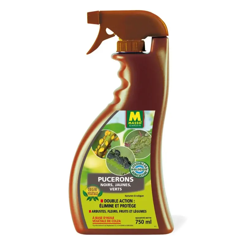 Prix Promo Pucerons PAE 750 ml - Traitement Efficace Masso Garden contre les Pucerons