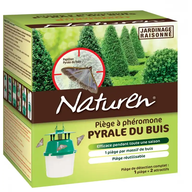 PIÈGE À PHÉROMONE PYRALE DU BUIS - NATUREN Meilleur Prix