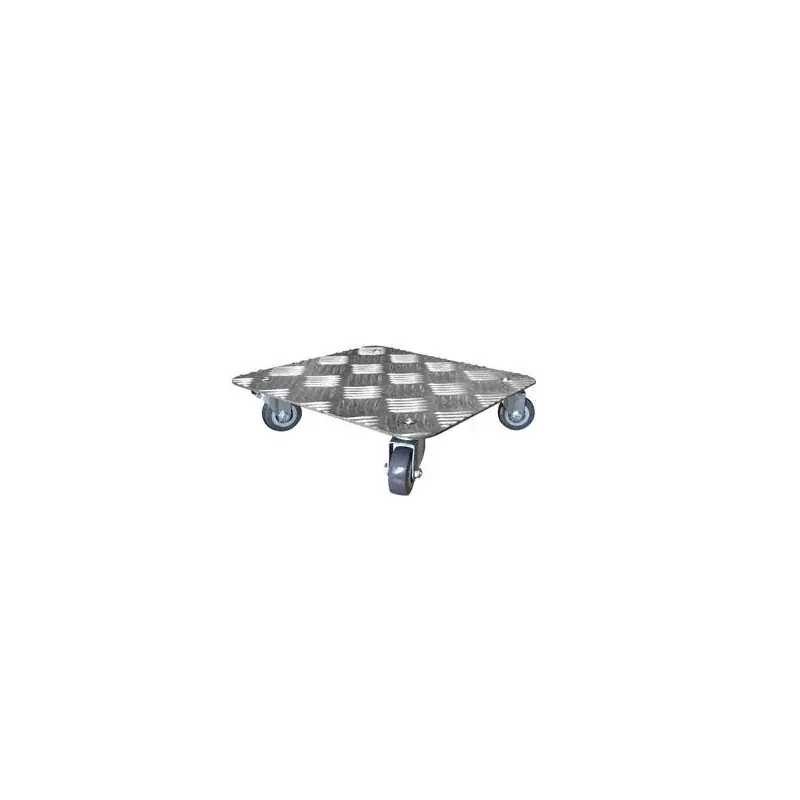 Offre Exclusive Support a roulettes Alu 30x30cm