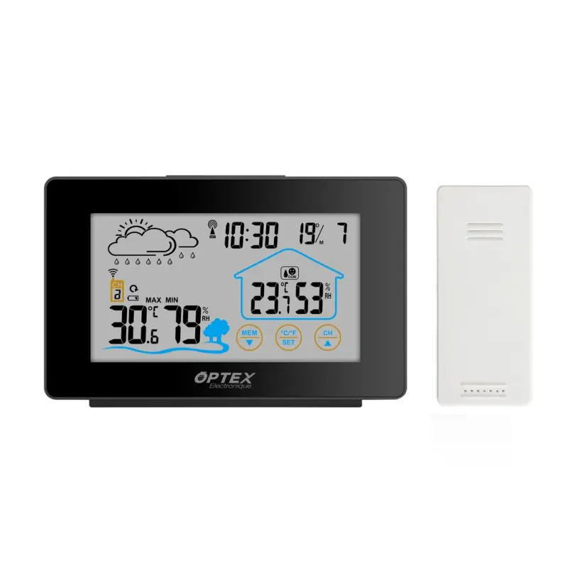 Vente Directe Station meteo avec sonde exterieure