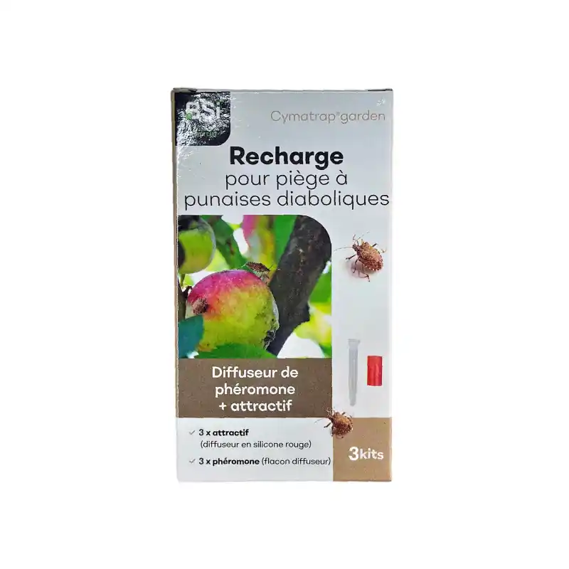 Affaire À Saisir 3 Recharges Pièges à Punaises Diaboliques Marbrées – Efficacité Maximale contre les Insectes BSI