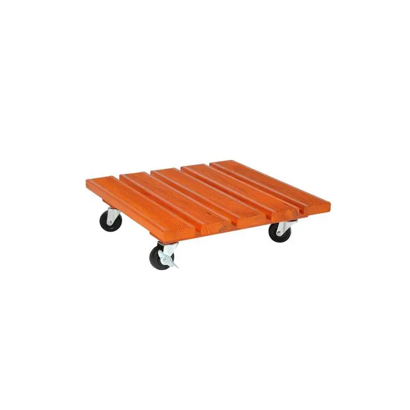 Jusqu&rsquo;à Épuisement Des Stocks SUPPORT A ROULETTE 40X40CM MERISIER