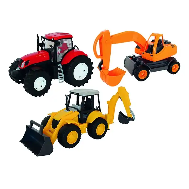 VÉHICULE DE CHANTIER 3 MODÈLES ASS Prix Bas