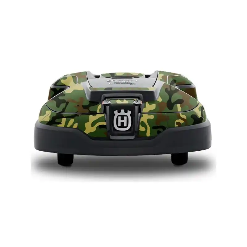 Marque Stickers robot tondeuse Automower Husqvarna camouflage
