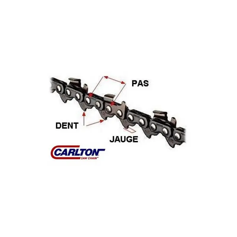 Chaine tronçonneuse 3/8 058 (1.5 mm) 66 dents Solde