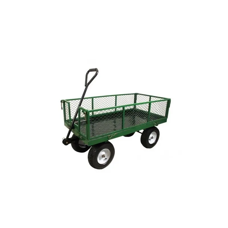 Offre Limitée CHARIOT DE JARDIN GRILLAGÉ 4 ROUES – MACXI