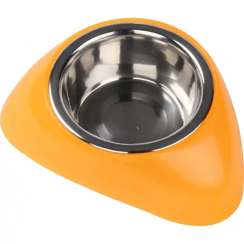 Paiement Sécurisé BOL EN INOX AVEC SUPPORT PLASTIQUE 350 ML