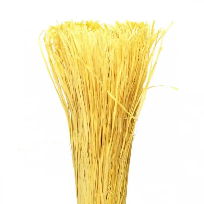 Dernier Modèle Raphia jaune 400g en sachet pour jardin et loisirs créatifs